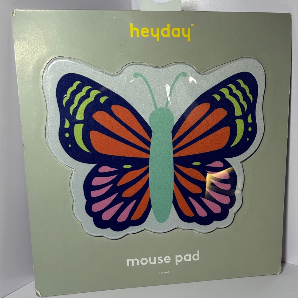Heyday Colorful Butterfly Mouse Pad